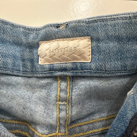 MOTHER Denim - The Looker Ankle Fray (Across the Map) - Picture 7 of 8